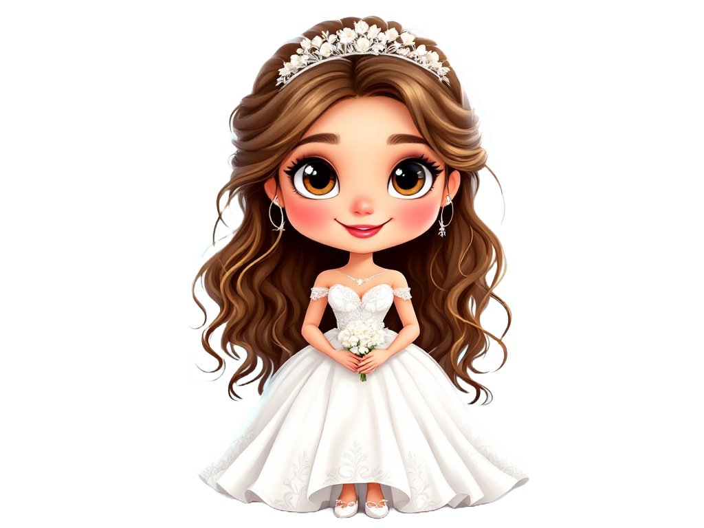 Cartoon Bride